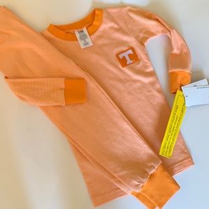 Tennessee striped pajamas kids 5